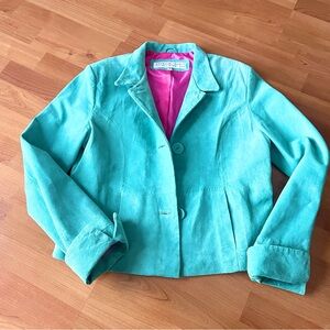 Gretchen Scott Designs Suede Jacket
